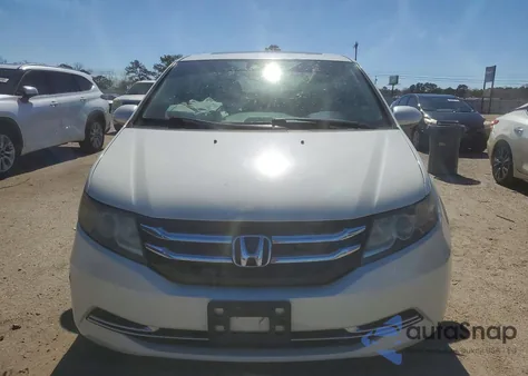 2016 Honda Odyssey Exl z USA, uszkodzony, nr VIN 5FNRL5H67GB094202